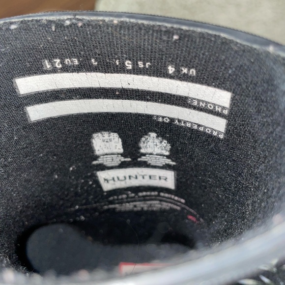 FINAL PRICE DROP - Hunter Boots Like New - Picture 3 of 3